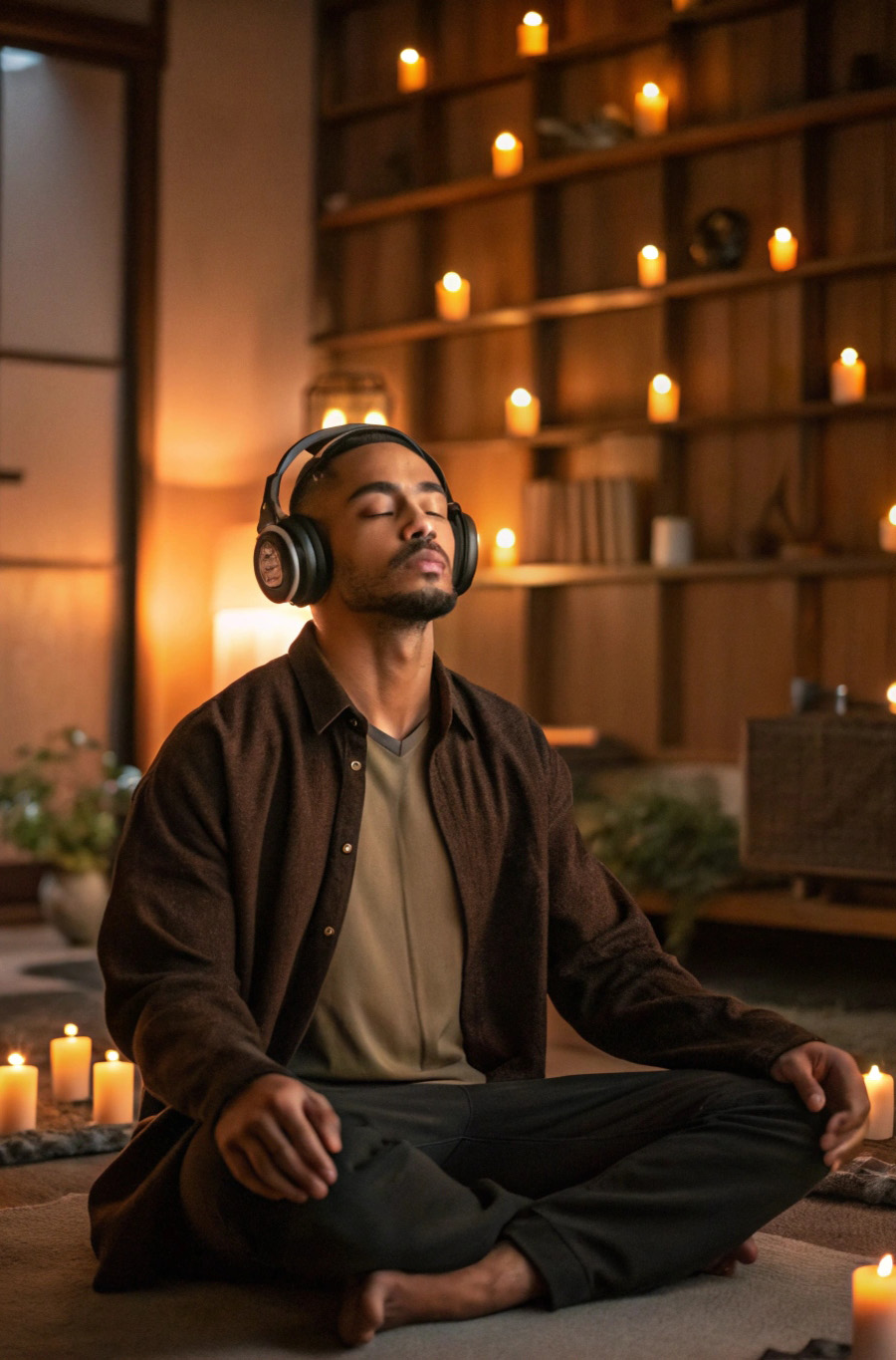 Moderne meditasjonsrom hos Glowperium